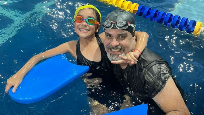 NATAÇÃO INFANTIL COM OS PAIS – AABB