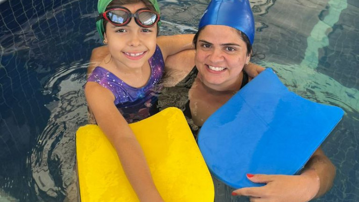 NATAÇÃO INFANTIL COM OS PAIS – AABB