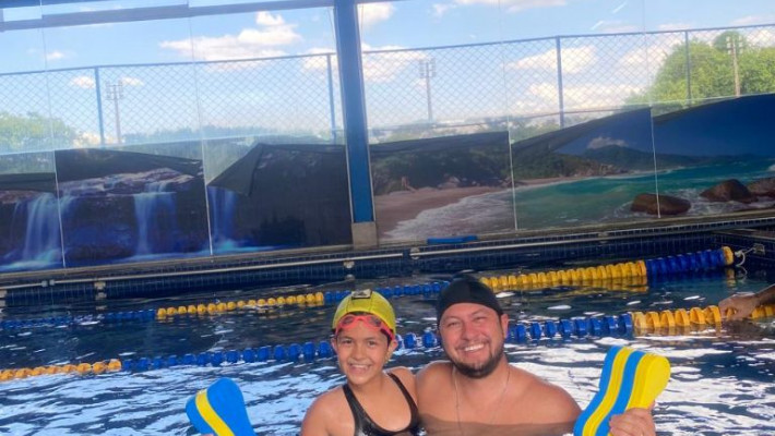 NATAÇÃO INFANTIL COM OS PAIS – AABB