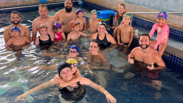 NATAÇÃO INFANTIL COM OS PAIS – AABB