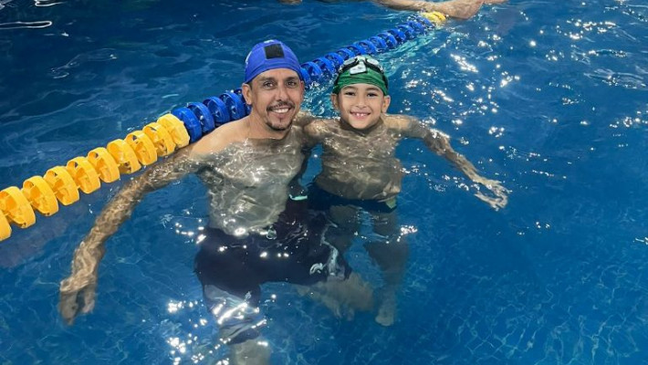 NATAÇÃO INFANTIL COM OS PAIS – AABB