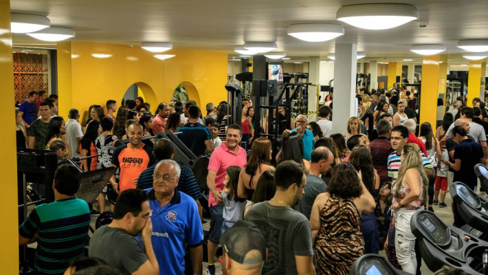 INAUGURAÇÃO NOVA ACADEMIA