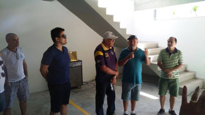 Inauguração do estacionamento coberto