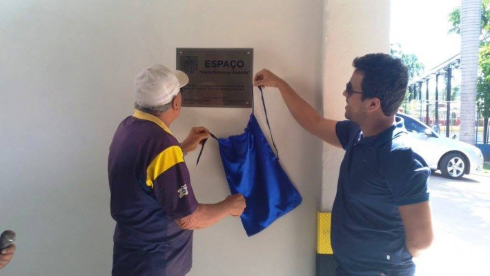 Inauguração do estacionamento coberto