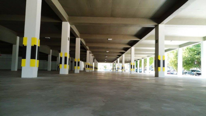Inauguração do estacionamento coberto