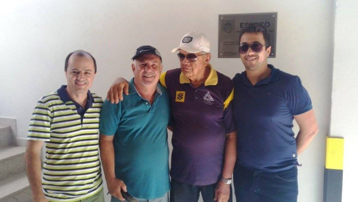 Inauguração do estacionamento coberto