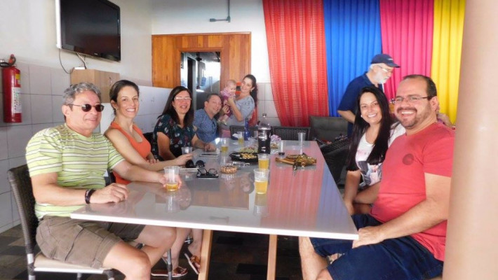 Festa dos bancários e inauguração Escolinha do América