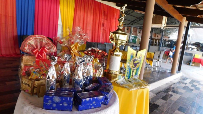 Festa dos bancários e inauguração Escolinha do América