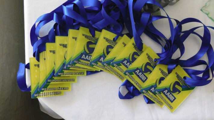 Premiações da Copa Ouro de voley feminino