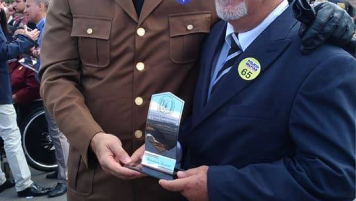 Homenagem da Polícia Militar de MG ao presidente Marcone Valadares