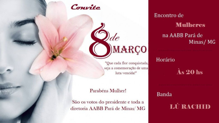 DIA INTERNACIONAL DA MULHER