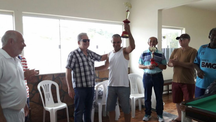 Inauguração sala de sinuca