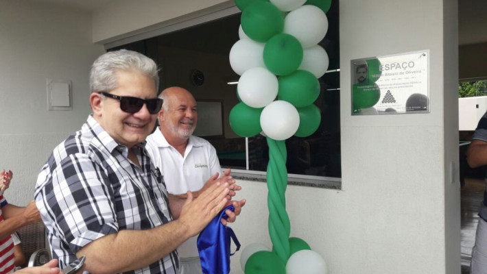 Inauguração sala de sinuca