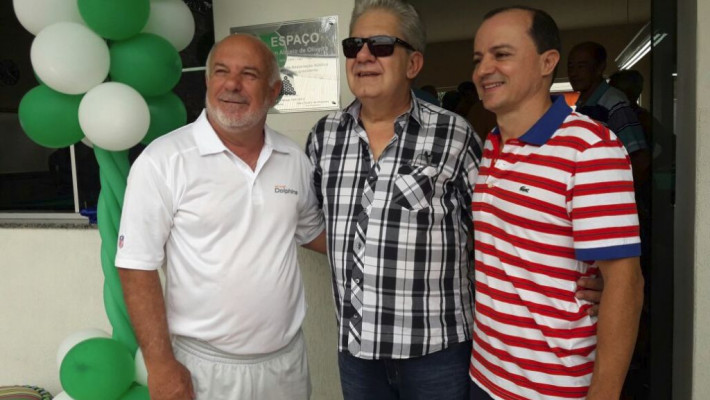 Inauguração sala de sinuca