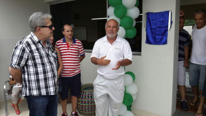 Inauguração sala de sinuca