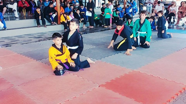 Troca de faixa do Morganti Ju-jitsu