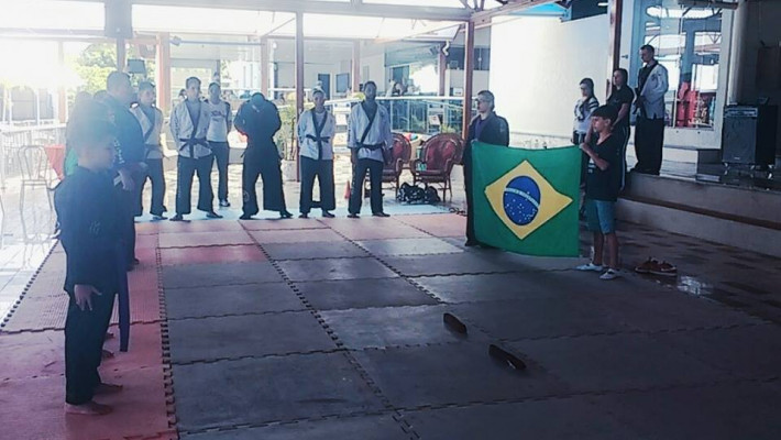 Troca de faixa do Morganti Ju-jitsu