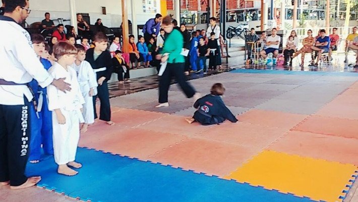 Troca de faixa do Morganti Ju-jitsu