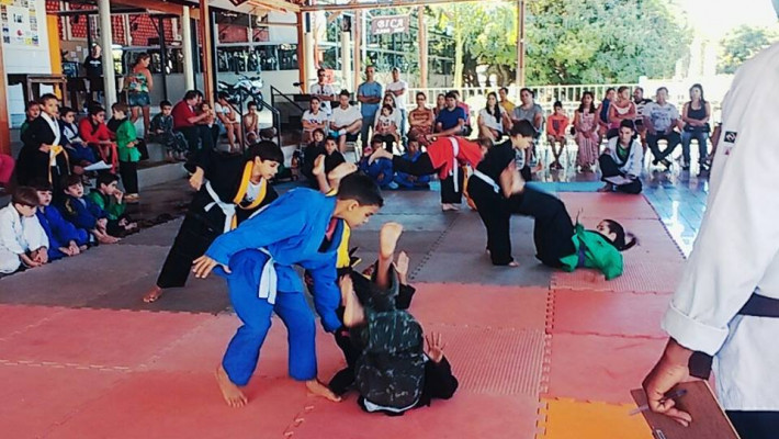 Troca de faixa do Morganti Ju-jitsu