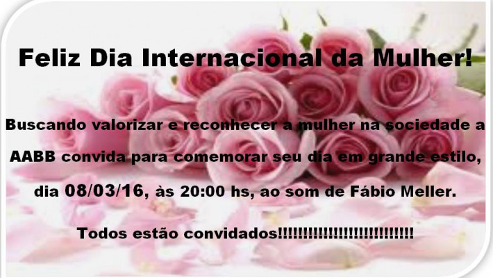 Mês de MARÇO: cheio de festas e novidades…