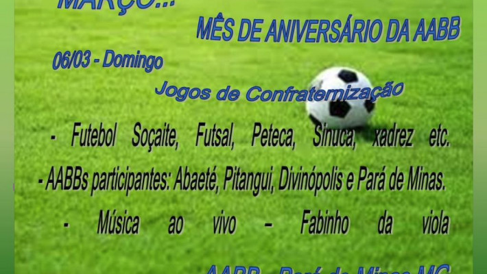 Mês de MARÇO: cheio de festas e novidades…