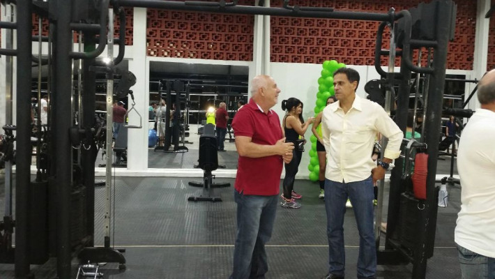 INAUGURAÇÃO NOVA ACADEMIA