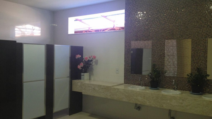 INAUGURAÇÃO DA SAUNA FEMININA