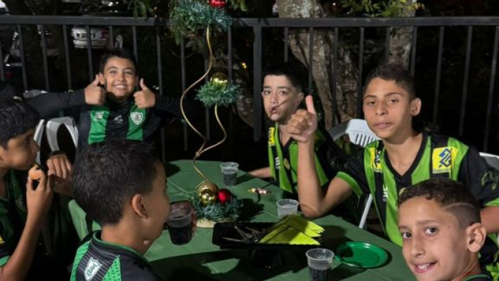 CONFRATERNIZAÇÃO DA ESCOLINHA DO AMÉRICA
