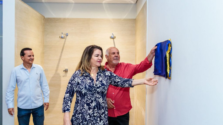 INAUGURAÇÃO DA PISCINA AQUECIDA