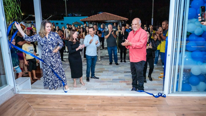 INAUGURAÇÃO DA PISCINA AQUECIDA