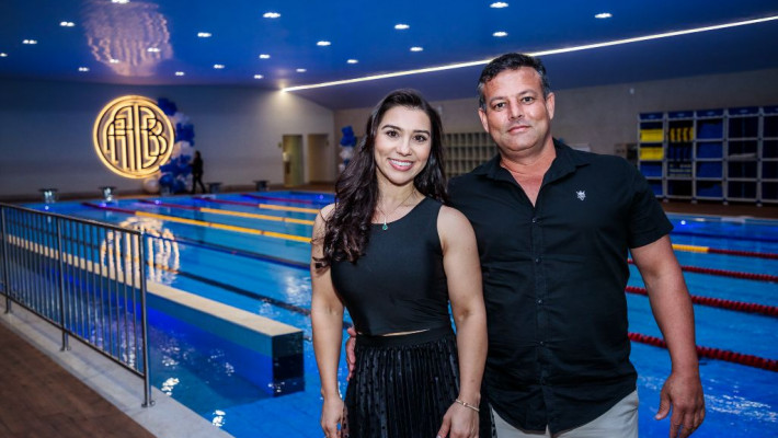 INAUGURAÇÃO DA PISCINA AQUECIDA