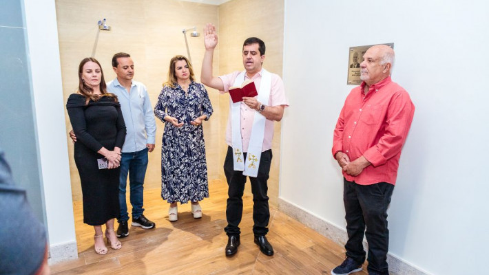 INAUGURAÇÃO DA PISCINA AQUECIDA