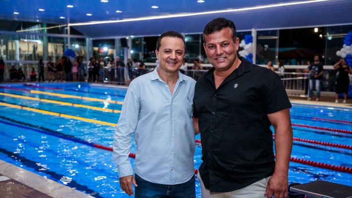 INAUGURAÇÃO DA PISCINA AQUECIDA