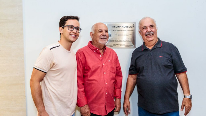 INAUGURAÇÃO DA PISCINA AQUECIDA