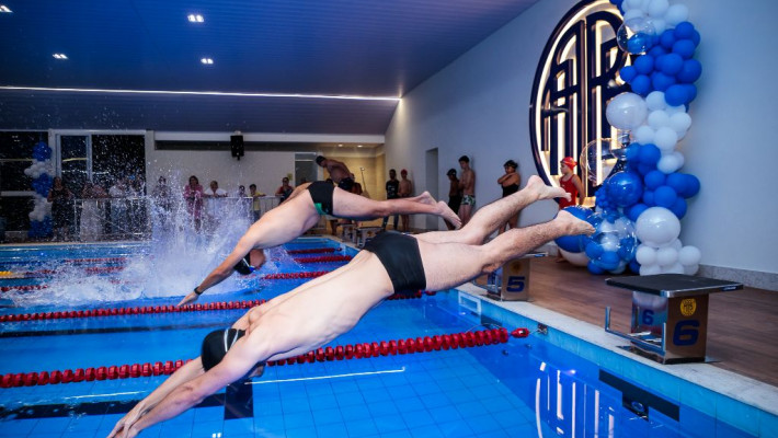 INAUGURAÇÃO DA PISCINA AQUECIDA