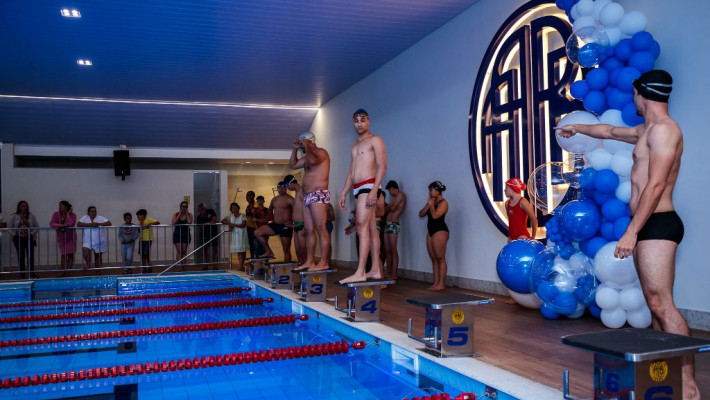 INAUGURAÇÃO DA PISCINA AQUECIDA
