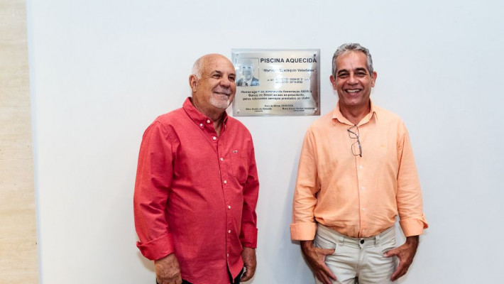 INAUGURAÇÃO DA PISCINA AQUECIDA