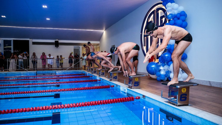 INAUGURAÇÃO DA PISCINA AQUECIDA