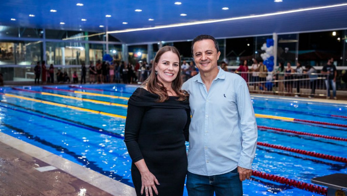 INAUGURAÇÃO DA PISCINA AQUECIDA