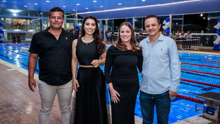 INAUGURAÇÃO DA PISCINA AQUECIDA