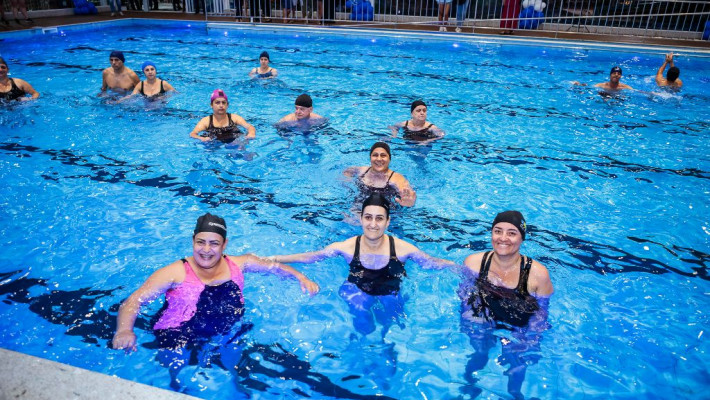 INAUGURAÇÃO DA PISCINA AQUECIDA