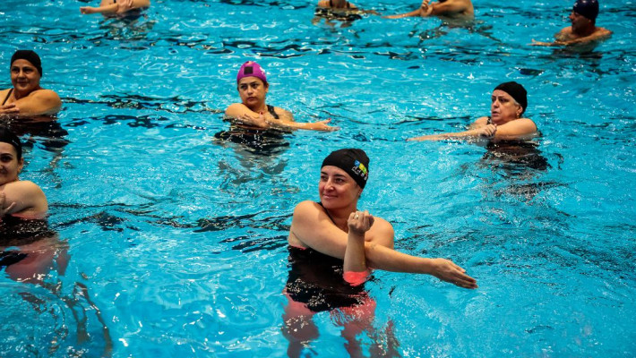 INAUGURAÇÃO DA PISCINA AQUECIDA