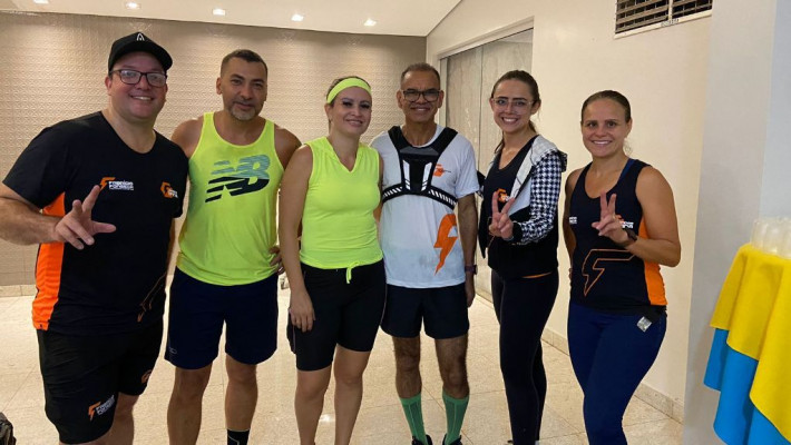 1º TREINÃO 5KM – DA 2ª CORRIDA AABB