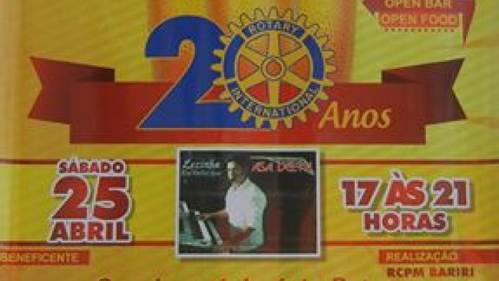 FESTIVAL DO CHOPP – PARCERIA ROTARY CLUBE