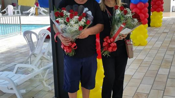 INAUGURAÇÃO DA PISCINA AQUECIDA