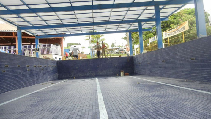 INAUGURAÇÃO DA PISCINA AQUECIDA