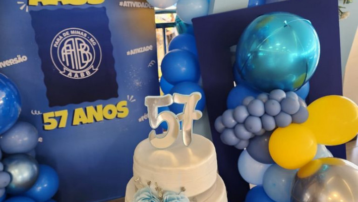 57 ANOS AABB PARÁ DE MINAS