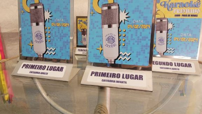 2º KARAOKÊ AABB – PARÁ DE MINAS