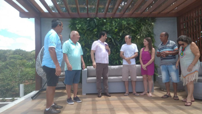 CONFRATERNIZAÇÃO DOS SÓCIOS e INAUGURAÇÃO DO NOVO PALCO NA ÁREA DA PISCINA