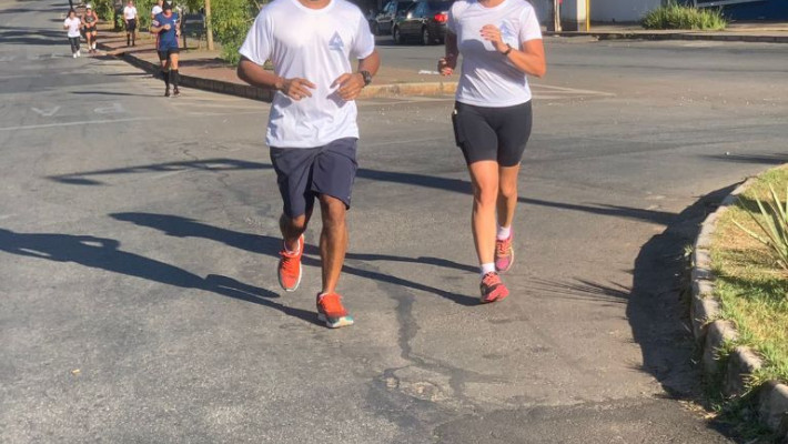 1º TREINO – CORRIDA/CAMINHADA – AABB – PARÁ DE MINAS